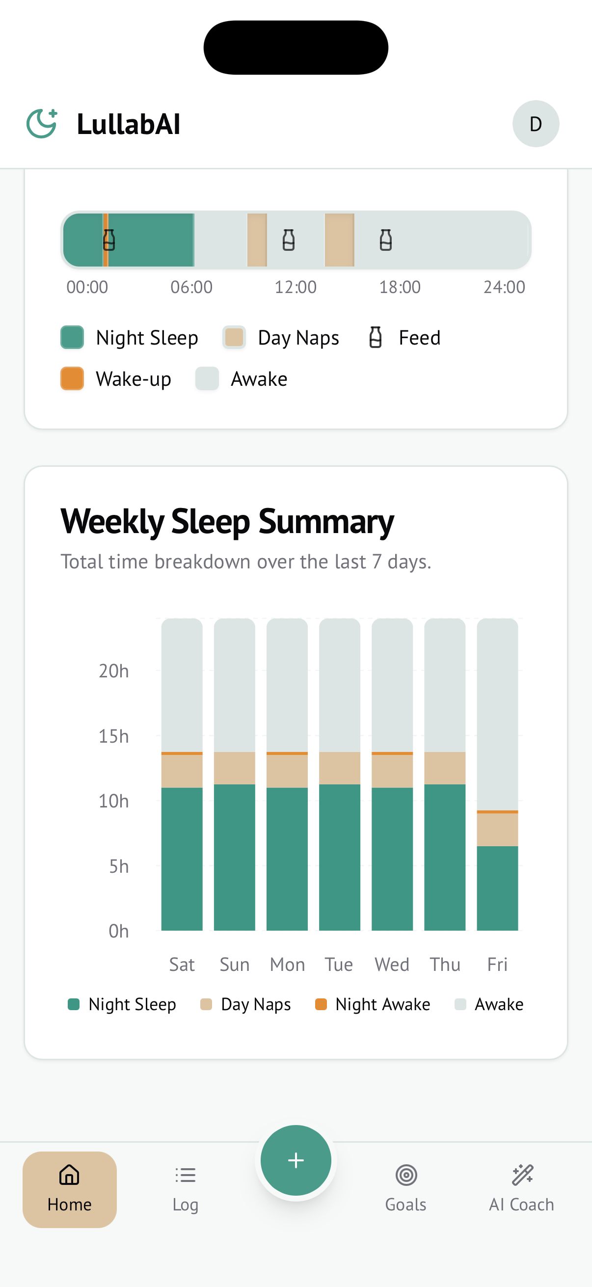 LullabAI App Screenshot
